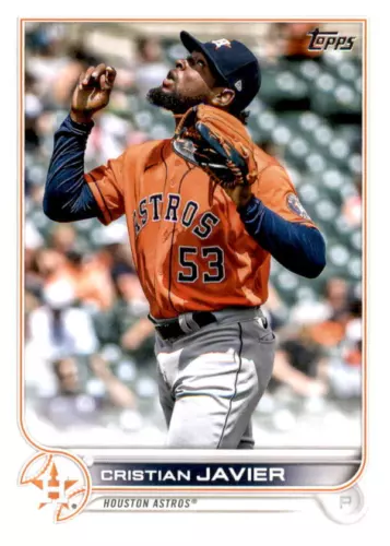 2022 Topps Baseball Cristian Javier #211