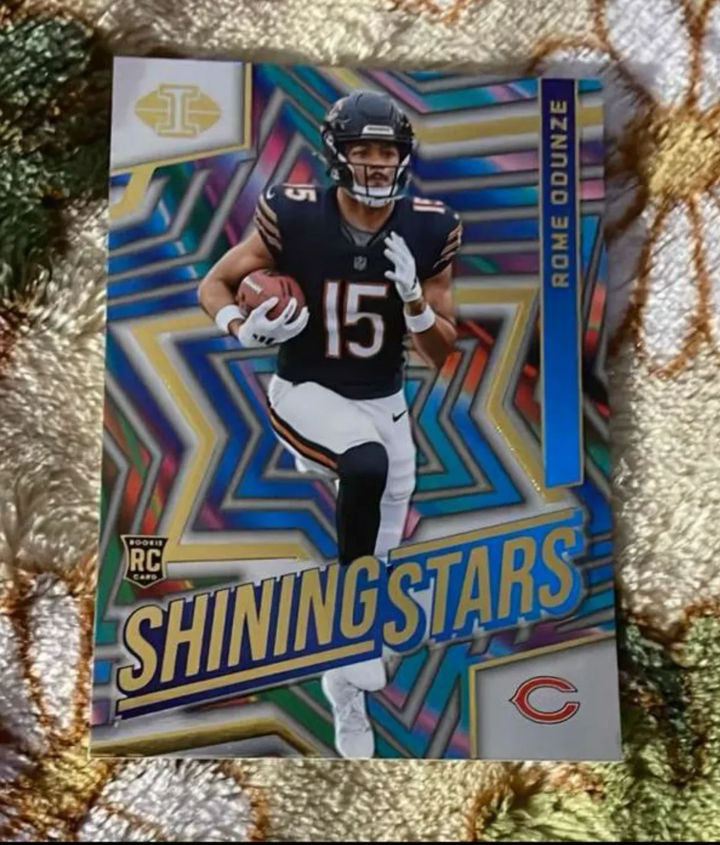 2024 Clearly Donruss Uptowns Rome Odunze #10 card