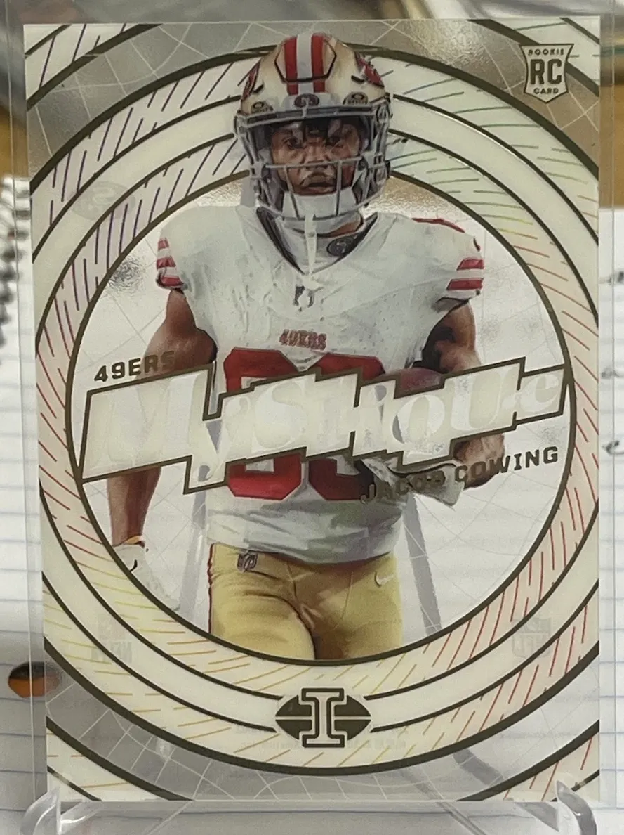 2024 Panini Illusions Jacob Cowing #39 card