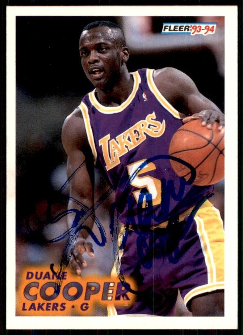1993 Duane Cooper #100