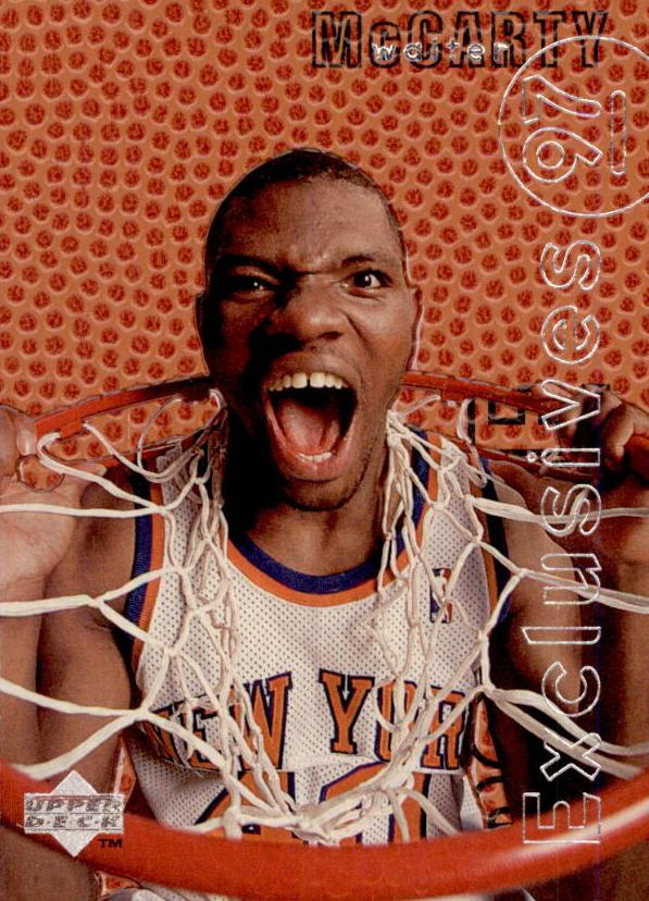 1996 Upper Deck Walter McCarty #R9 card