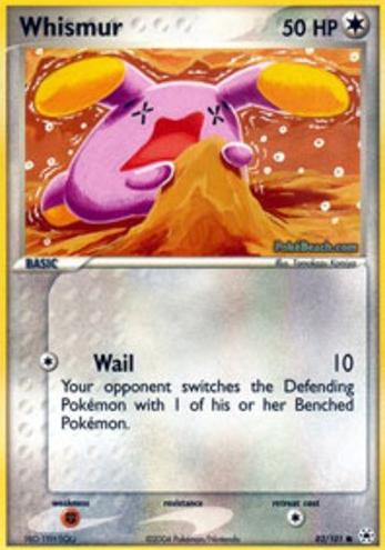 Whismur 2004 Pokemon EX Hidden Legends