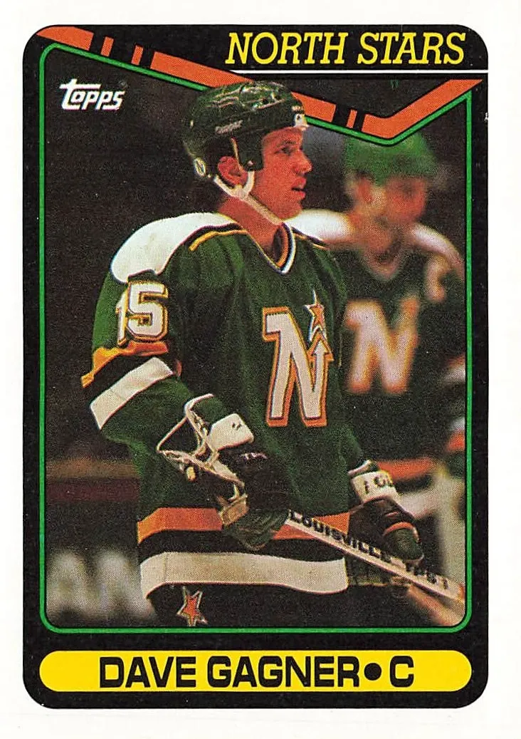 1990 Topps Dave Gagner #168 card