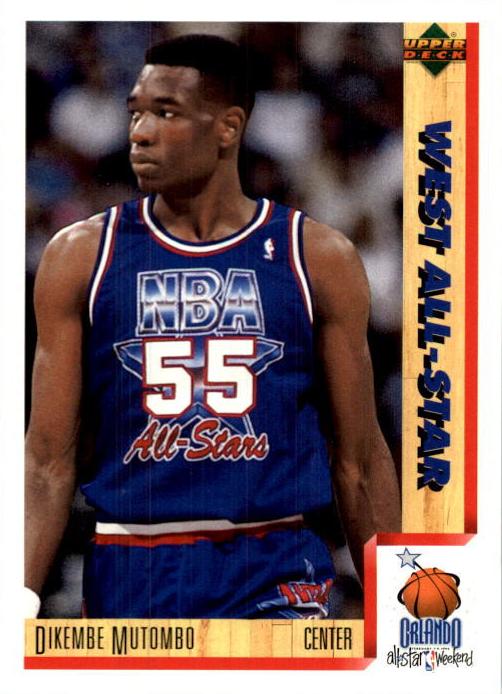 1991 Dikembe Mutombo #23
