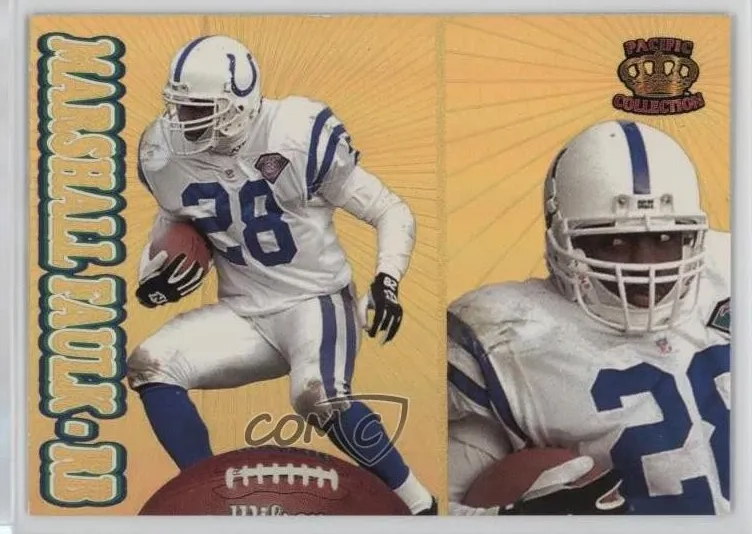 1995 Marshall Faulk [Gold] #38