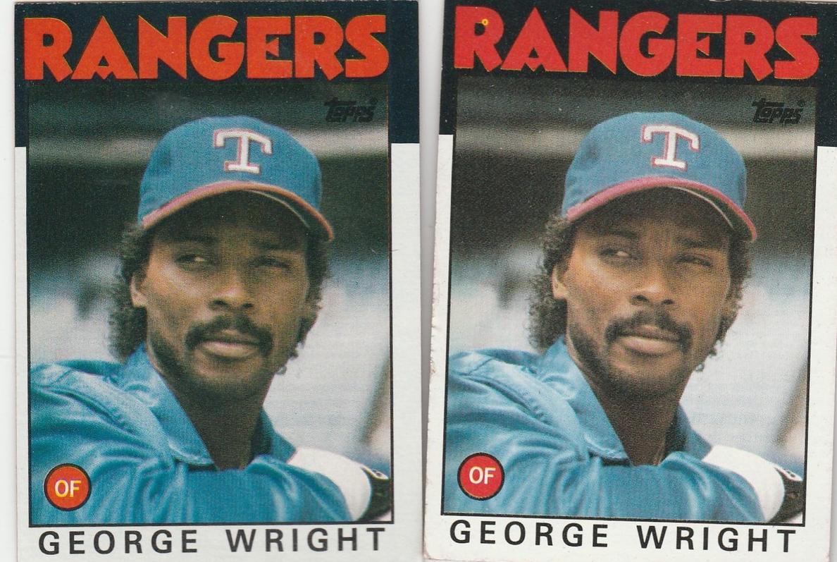 1986 George Wright #169