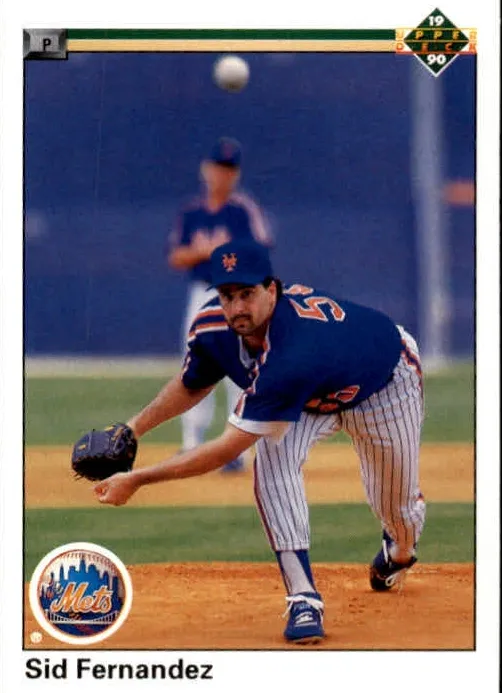 1990 Upper Deck Sid Fernandez #261 card
