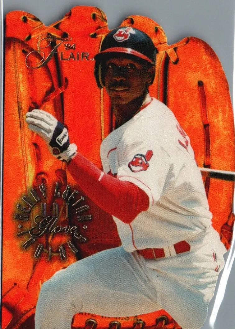 Kenny Lofton 1994 Flair Hot Gloves Baseball