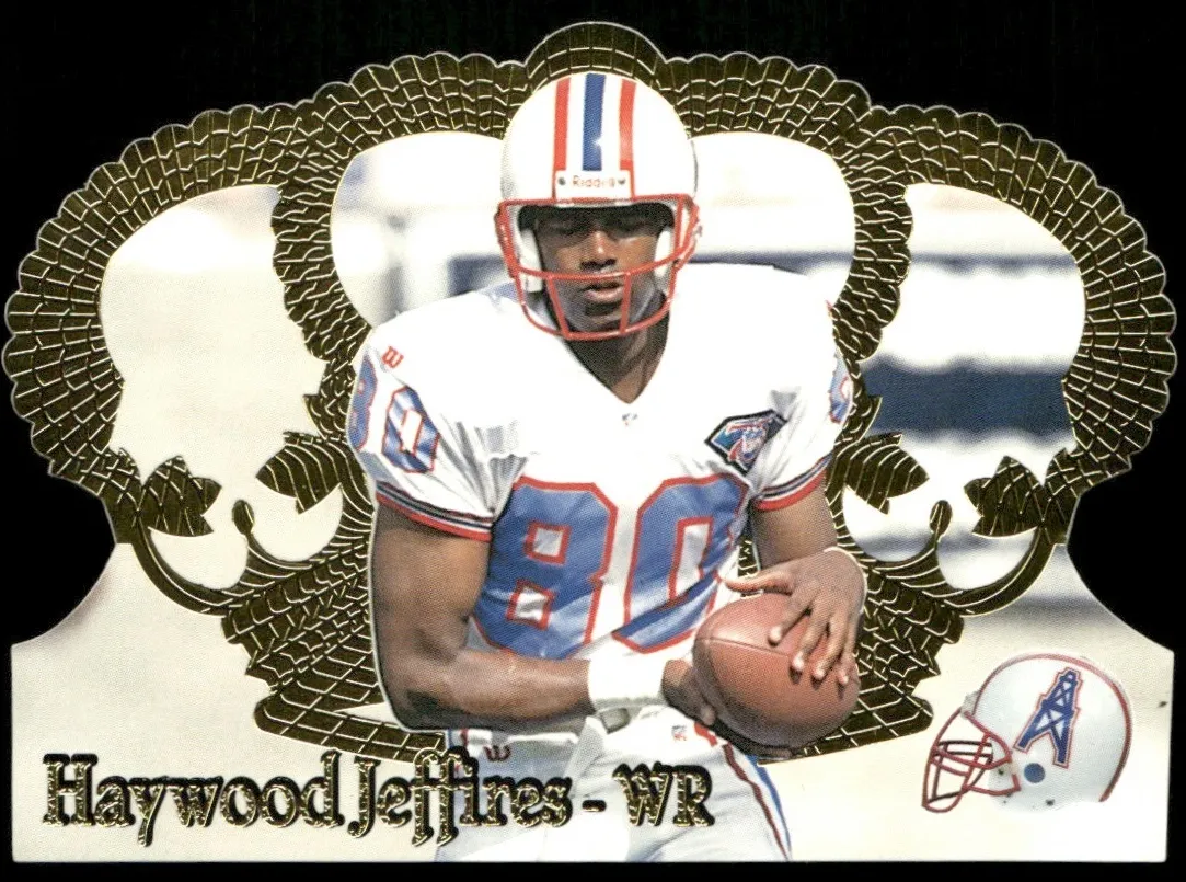 1995 Haywood Jeffires [Blue Holofoil] #50