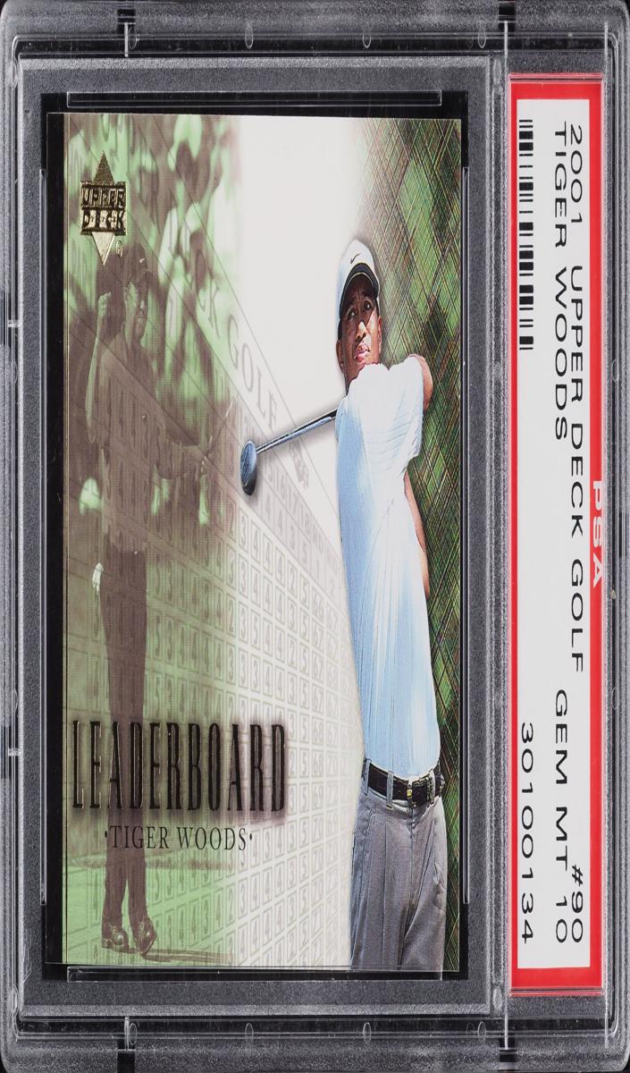 Tiger Woods - 2001 Upper Deck Golf