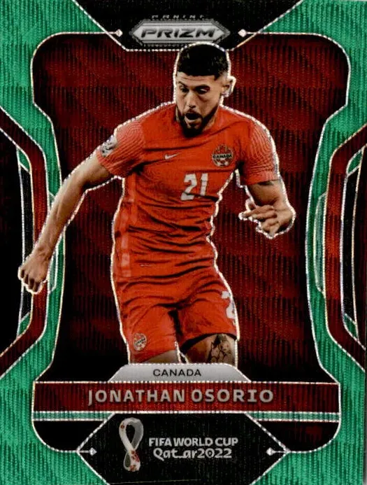 2022 Panini Prizm FIFA World Cup Qatar Jonathan Osorio #50 card