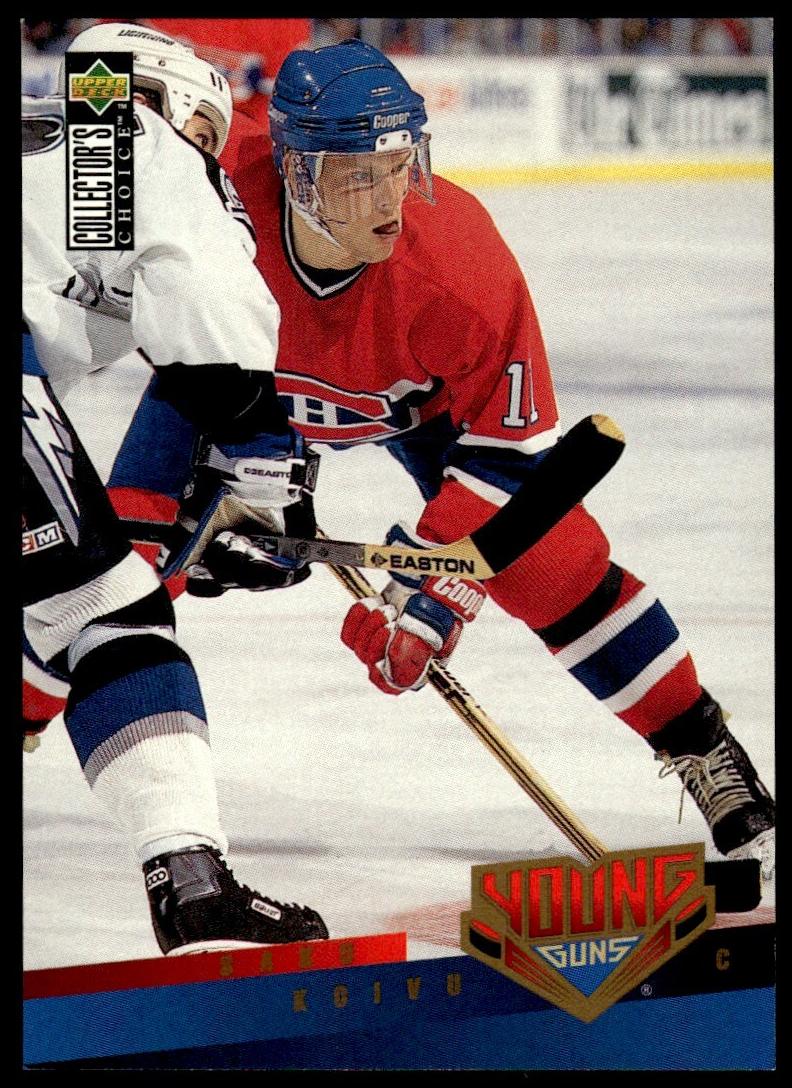 1995 Collector's Choice Saku Koivu #397 card