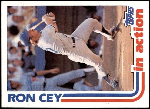 1982 Topps Ron Cey #411 card