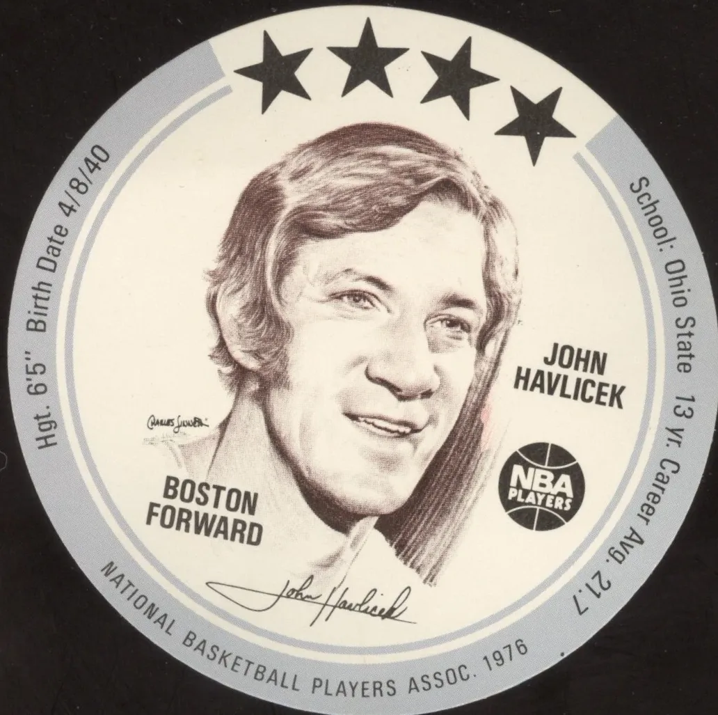 1976 John Havlicek [Blank Back] #NNO