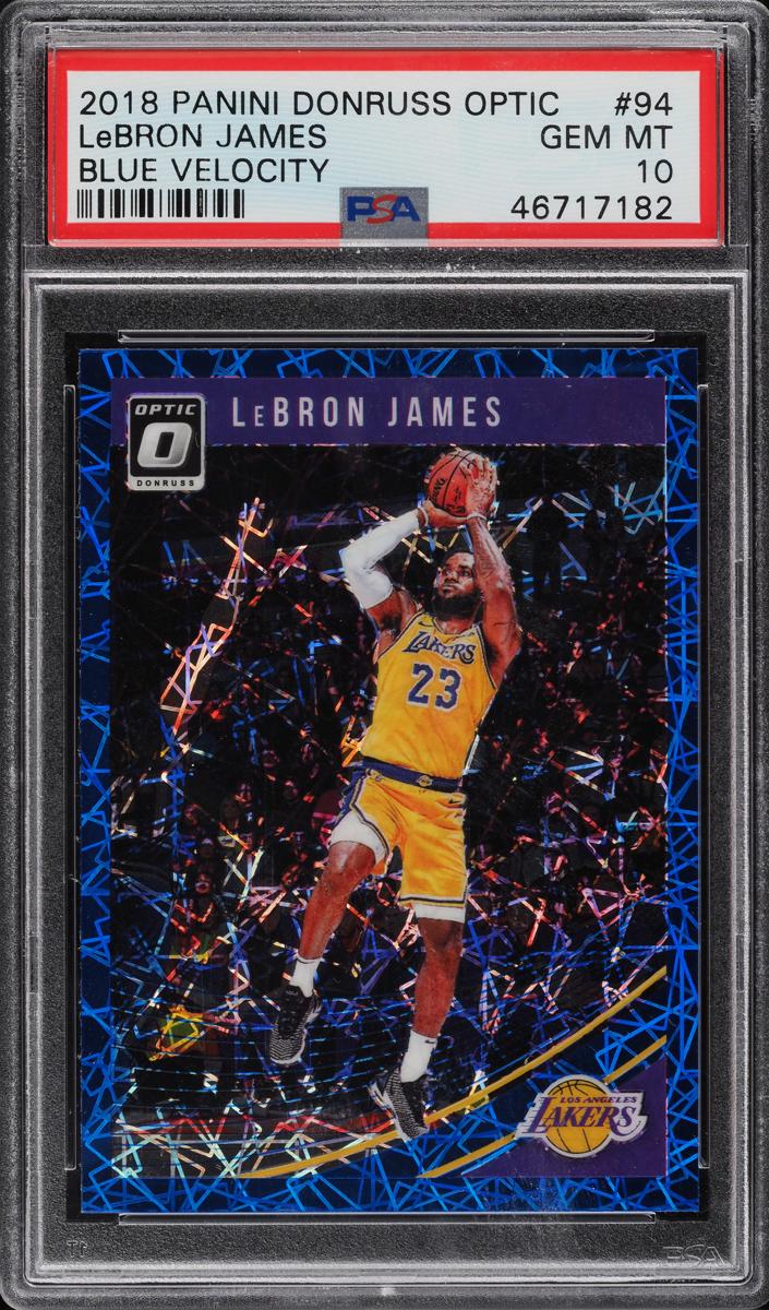 2018 LeBron James [Blue Velocity] #94