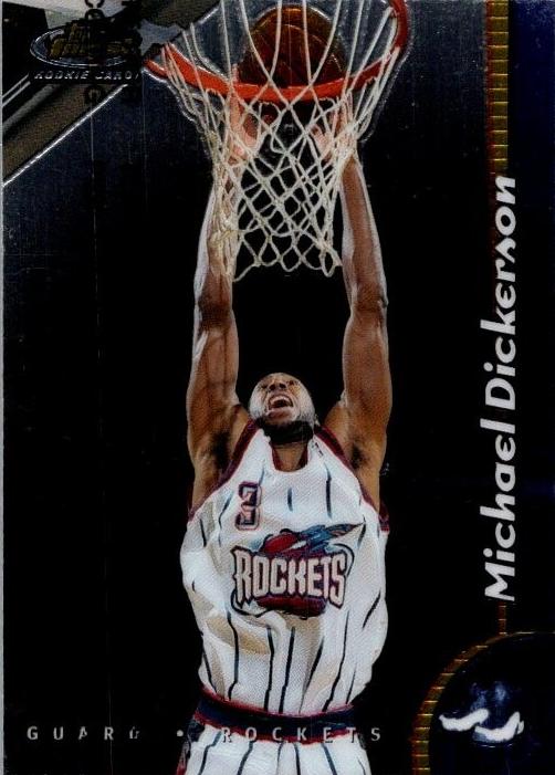 1998 Topps Finest Michael Dickerson #239 card