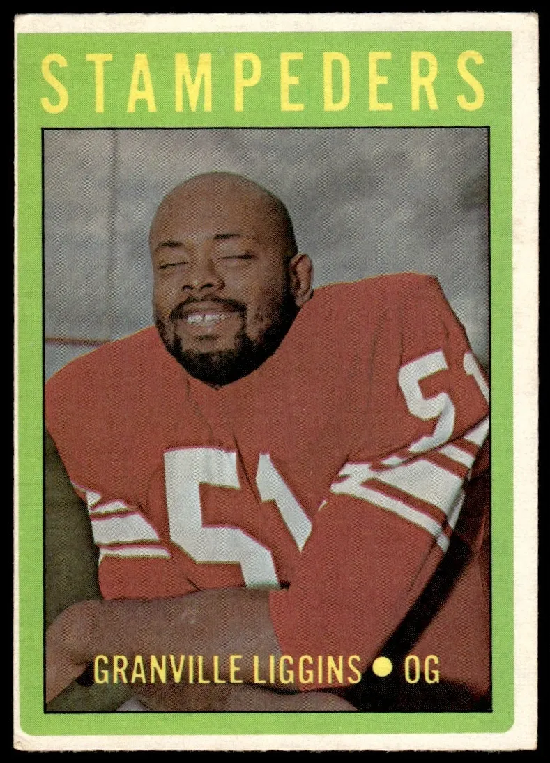 1972 Granville Liggins #64