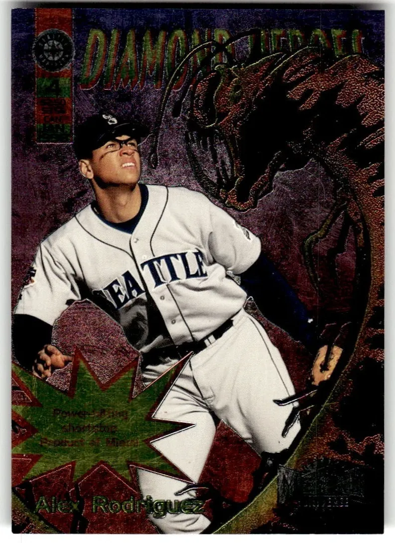 Alex Rodriguez 1998 Metal Universe Diamond Heroes Baseball