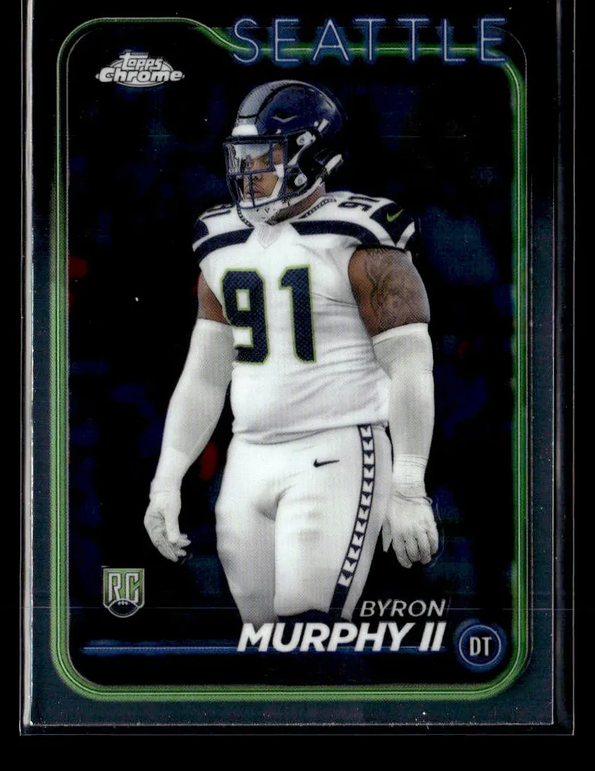 Byron Murphy II 2024 Topps Chrome Football card