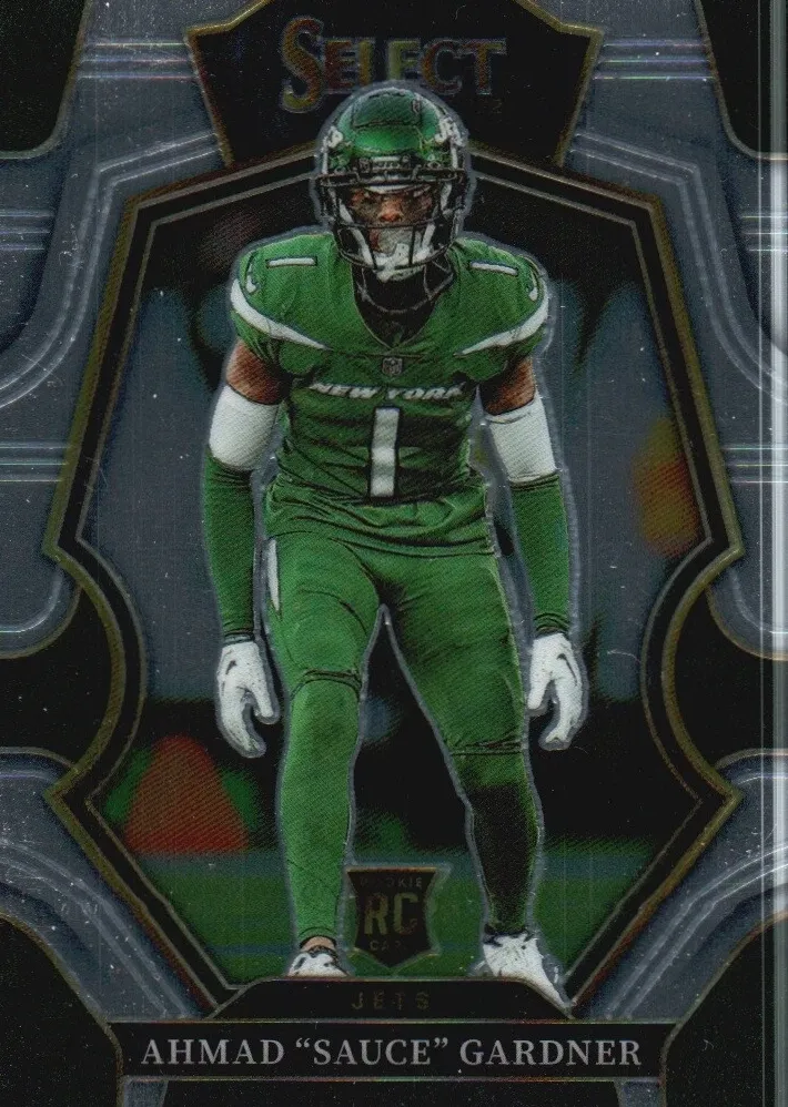 2022 Panini Select Ahmad "Sauce" Gardner #177 card