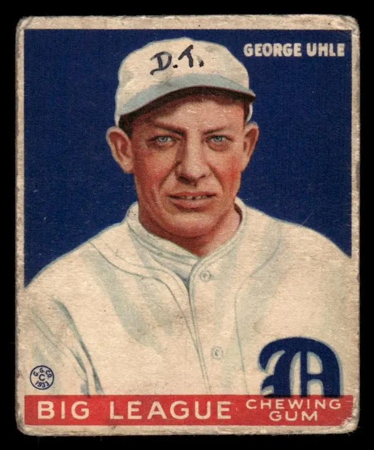 1933 George Uhle #100
