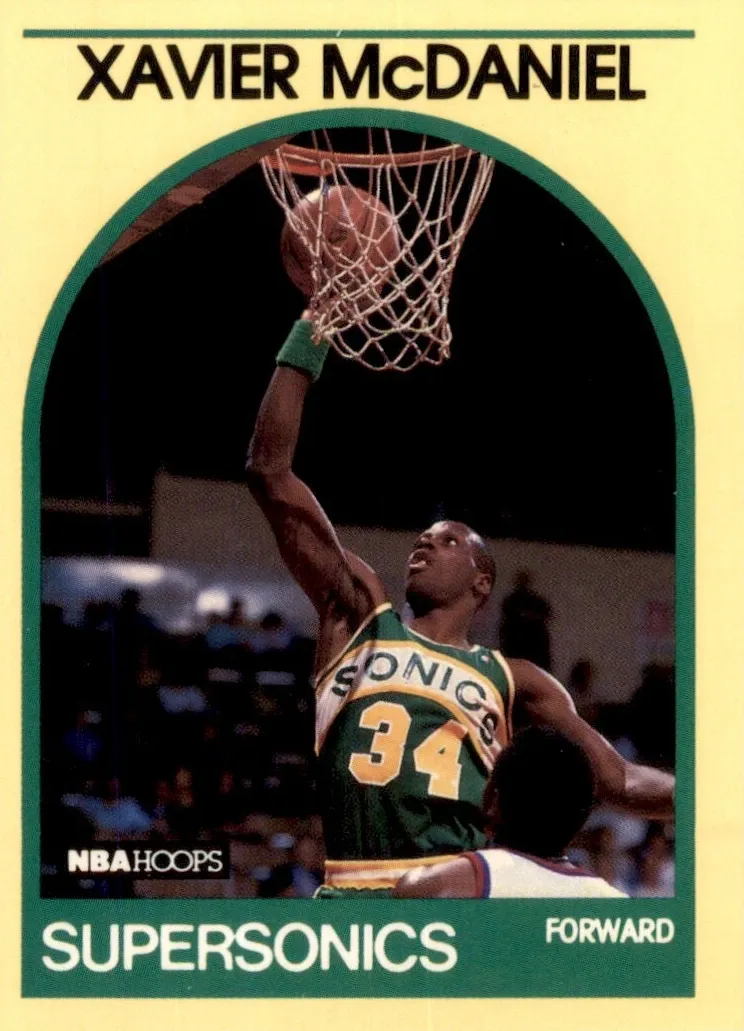 1990 Xavier McDaniel #91