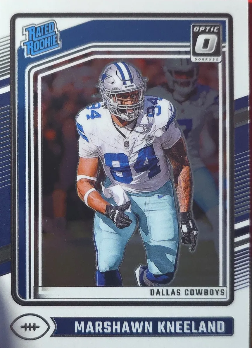 Marshawn Kneeland 2024 Donruss Optic Football card