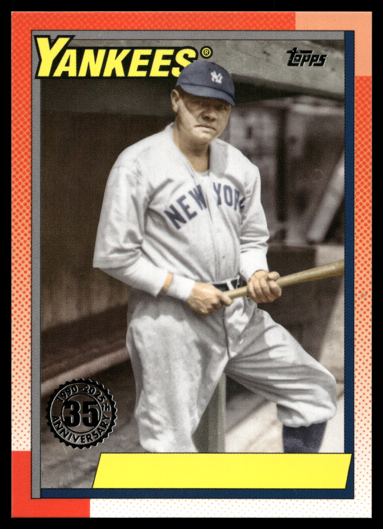 2025 Topps Baseball No Name Babe Ruth #T90-47
