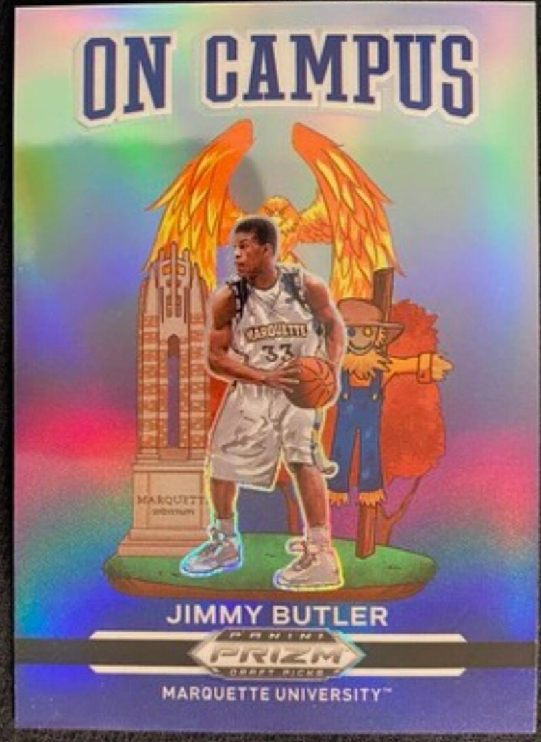 2021 Panini Prizm Draft Picks Jimmy Butler #20 card