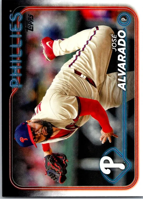 2024 Topps Jose Alvarado #356 card