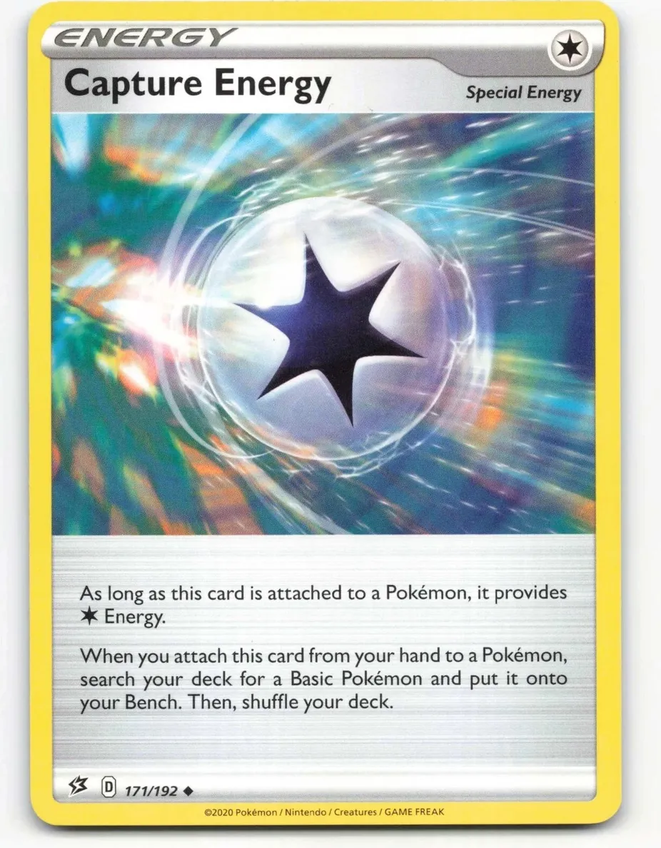 Capture Energy 2020 Pokemon Sword & Shield Rebel Clash