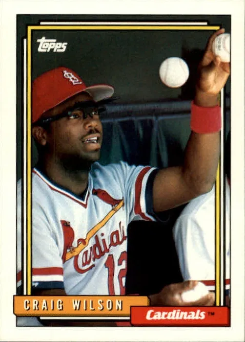 1992 Topps Craig Wilson #646 card