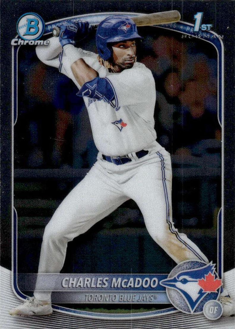 Charles McAdoo 2025 Bowman Chrome Prospects card