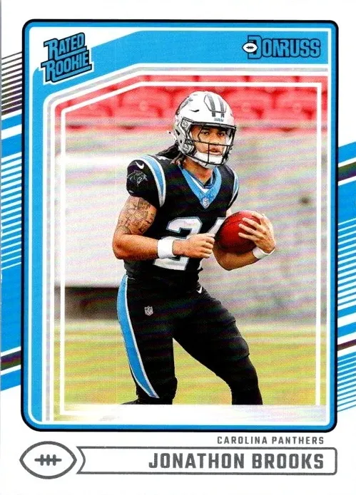 Jonathon Brooks 2024 Donruss Football card
