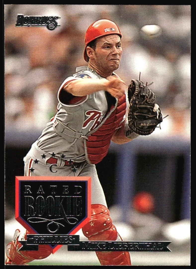 1995 Donruss Mike Lieberthal #240 card