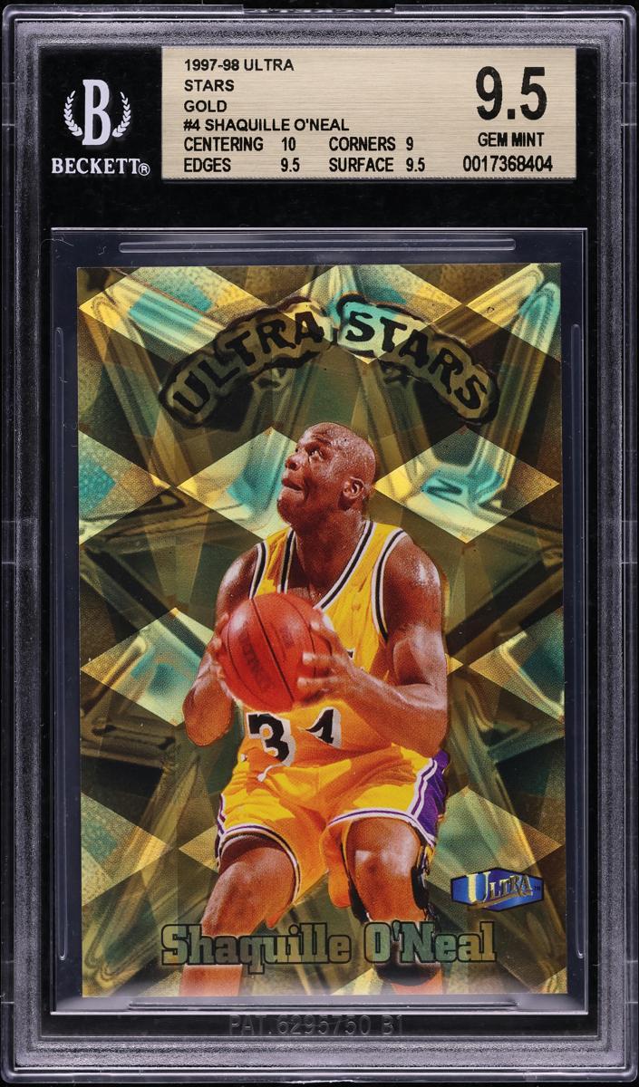 1997 Fleer Ultra Shaquille O'Neal [Gold] #4 card