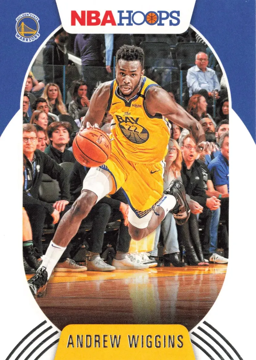2020 Panini Hoops Andrew Wiggins #75 card