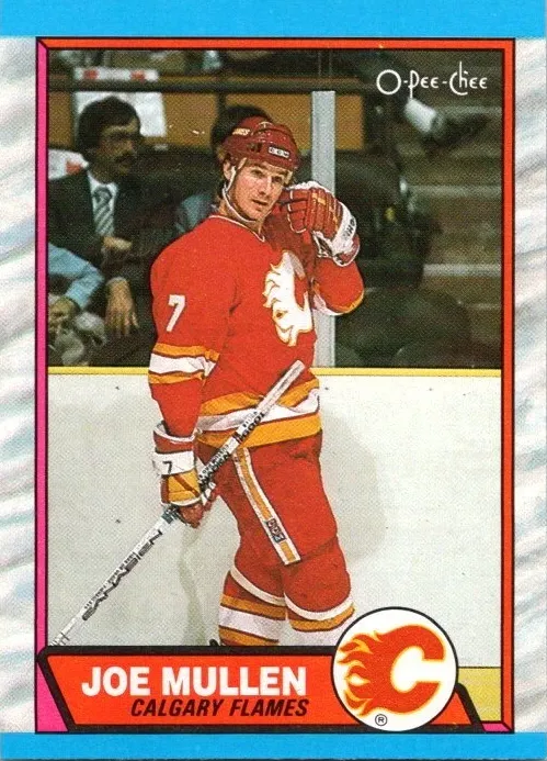 1989 O-Pee-Chee Joe Mullen #196 card