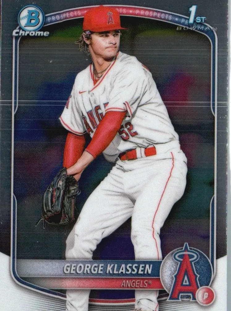 George Klassen 2025 Bowman Chrome Prospects card