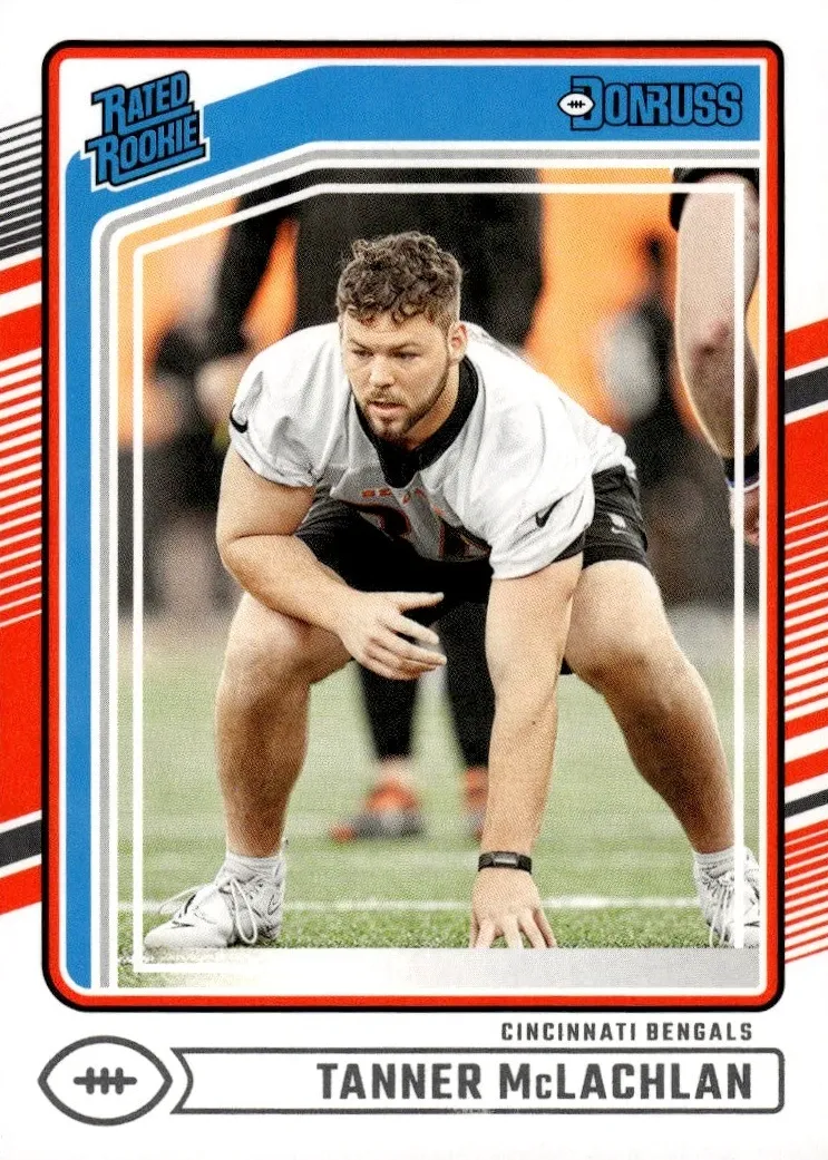 Tanner McLachlan 2024 Donruss Football card