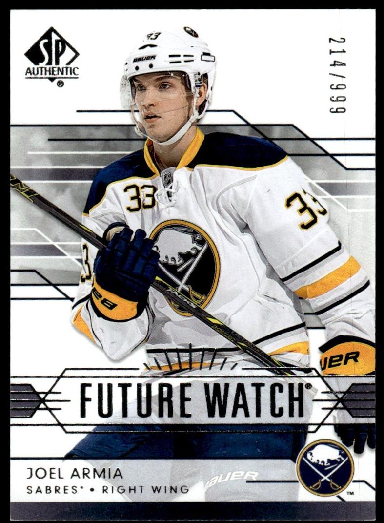 2014 SP Authentic Joel Armia #213 card