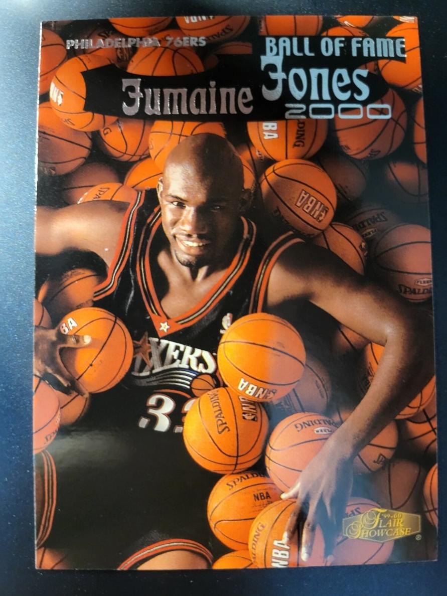 1999 Flair Showcase Jumaine Jones #13 BF card