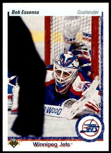 1990 Upper Deck Bob Essensa #122 card