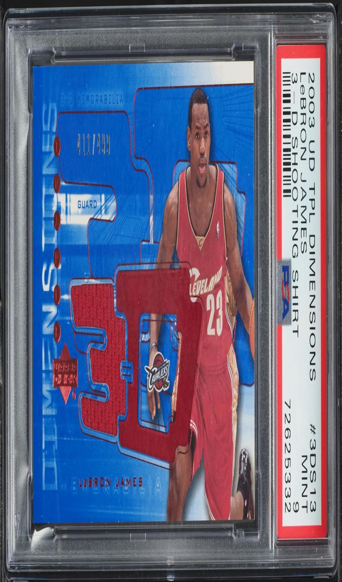 2003 Lebron James #3DS13