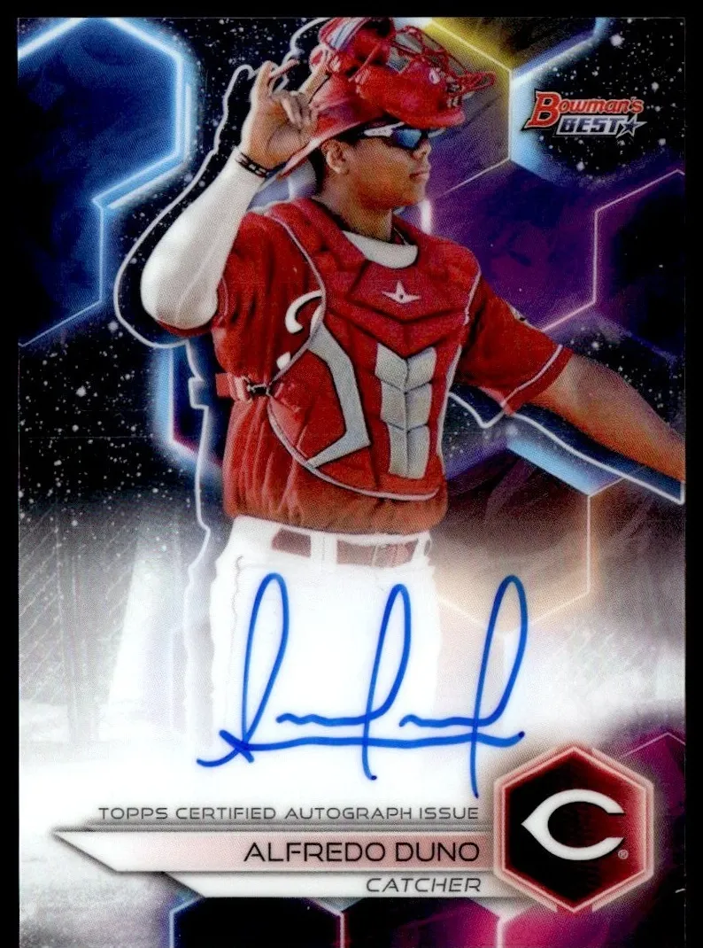 2023 Bowman's Best Alfredo Duno #B23-AD card