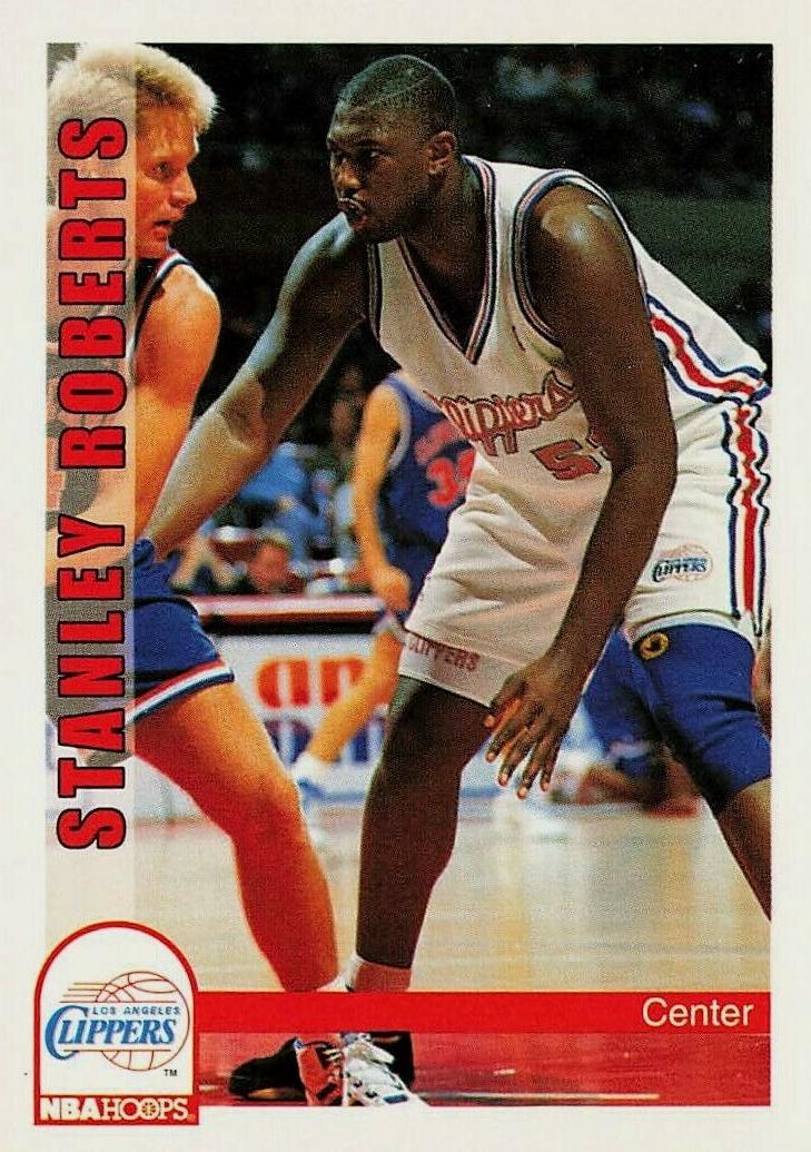 1992 Hoops Stanley Roberts #403 card