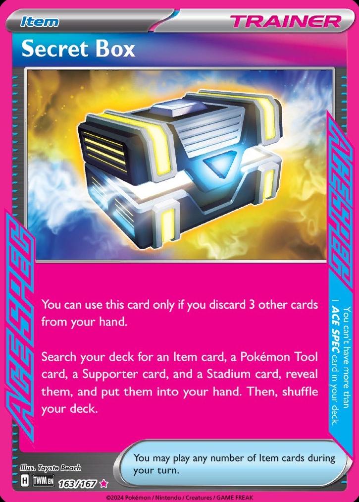 Secret Box 2024 Pokemon Scarlet & Violet Twilight Masquerade