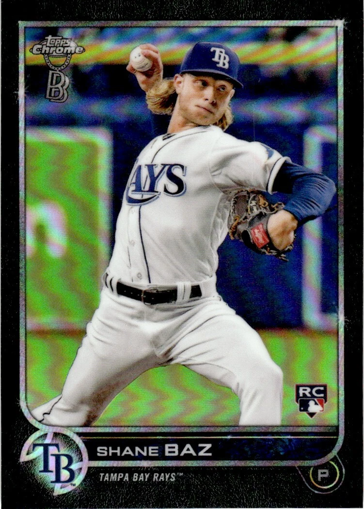 2022 Topps Chrome Ben Baller Baseball Shane Baz #201