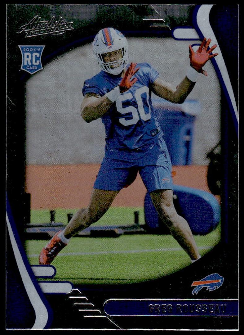 2021 Panini Absolute Greg Rousseau #149 card