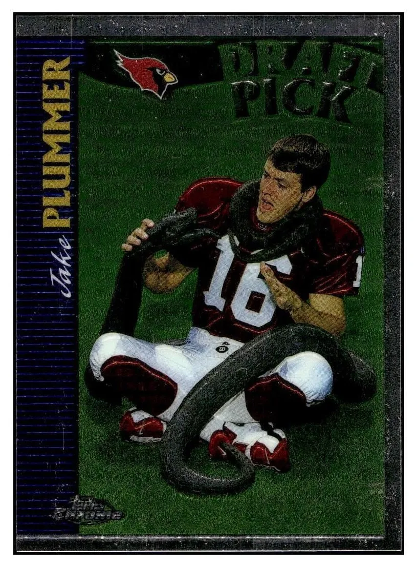 1997 Topps Chrome Jake Plummer #162 card